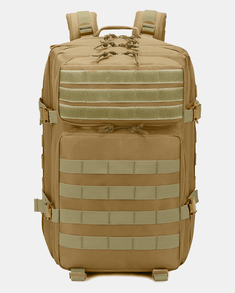 45L Tactical Backpack in khaki