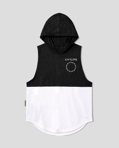 2 Panel Men's Sleeveless Hoodie