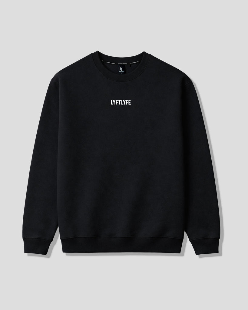 Adapt Women's Crew - Onyx - LYFTLYFE APPAREL