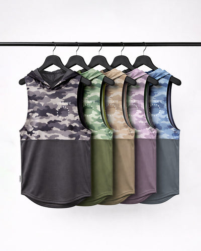 Multipack: Command Men’s Sleeveless Hoodie 5-Pack