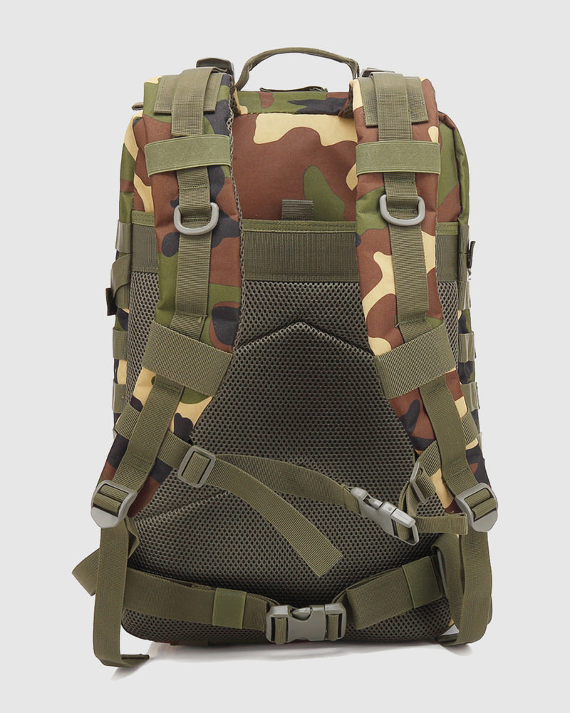 45L Tactical Backpack in camo