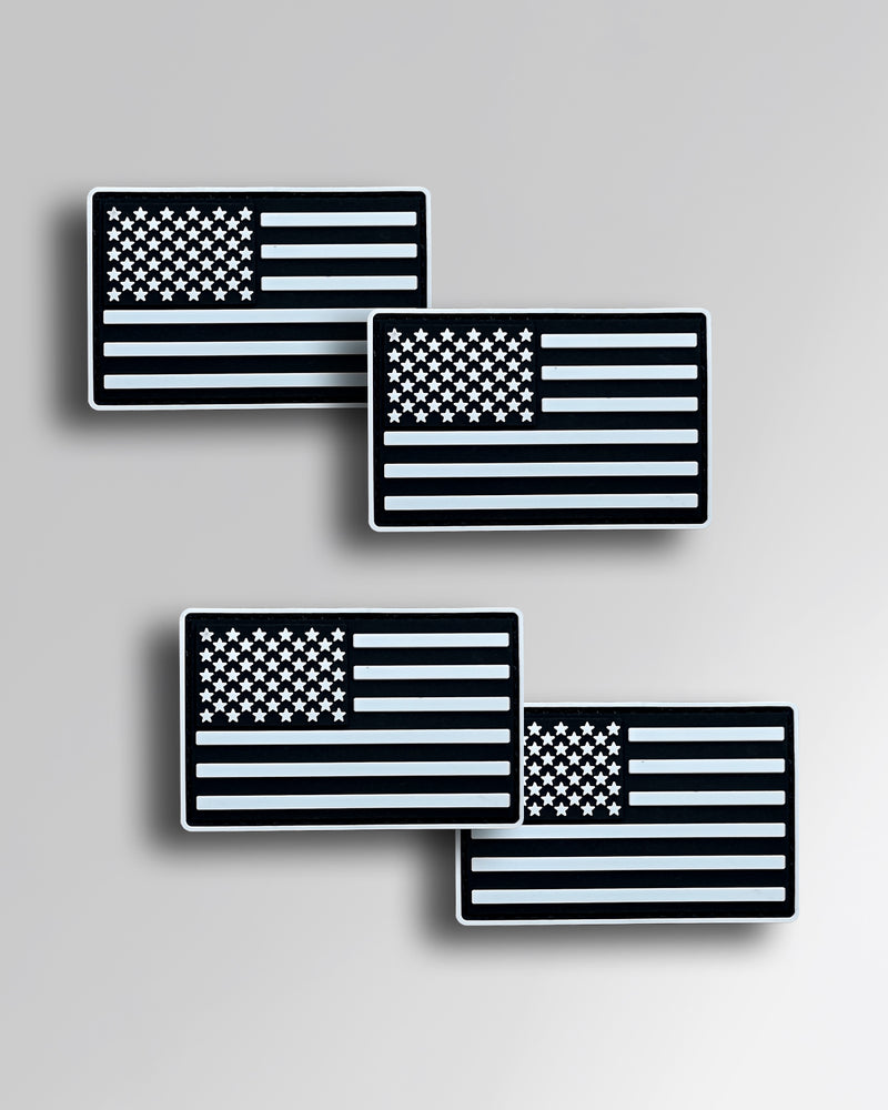 American Flag Silicone Patch