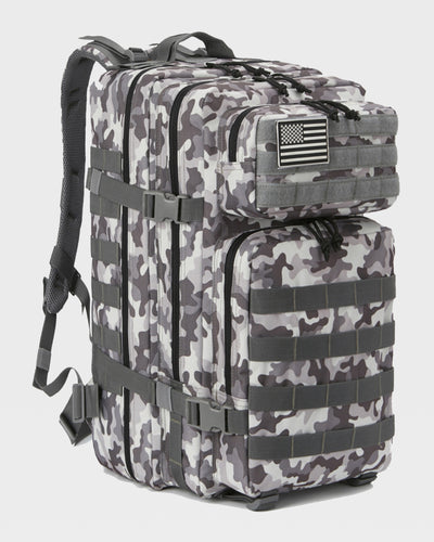 45L Tactical Backpack in fossil camo