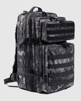 45L Tactical Backpack with snack skin pattern