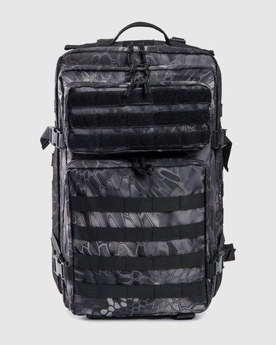 45L Tactical Backpack with snack skin pattern
