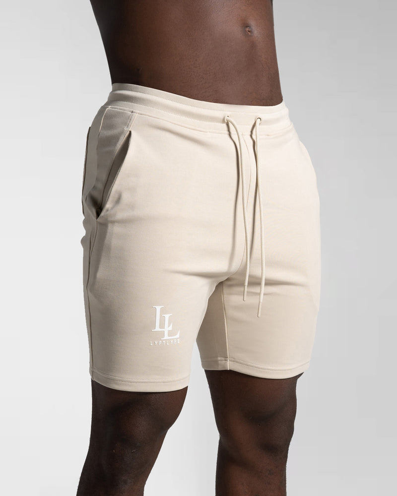 LYFT Men's Shorts - Stone - LYFTLYFE APPAREL