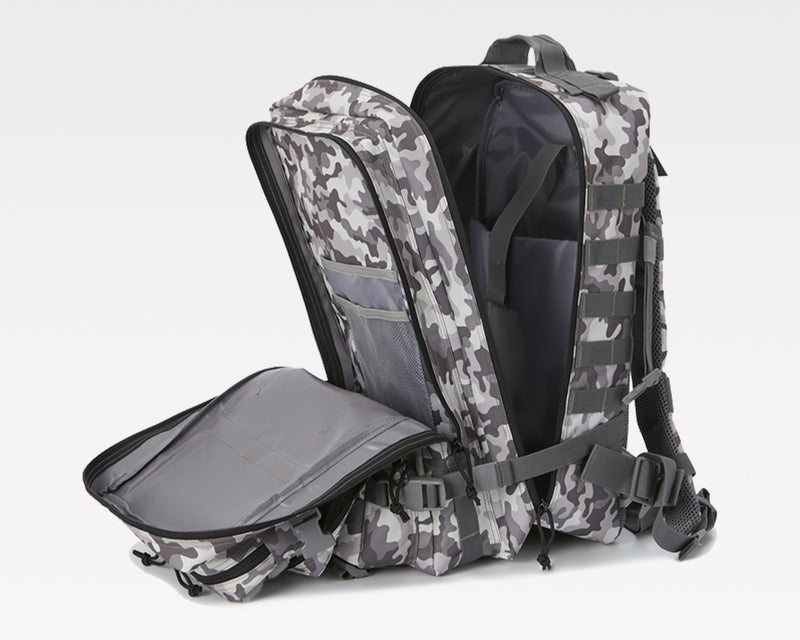 45L Tactical Backpack in fossil camo