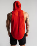 3 Panel Men's Sleeveless Hoodie